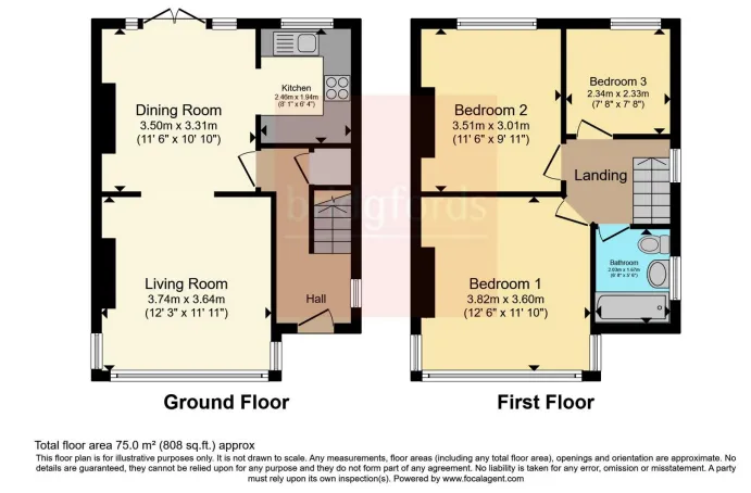 3 bed House