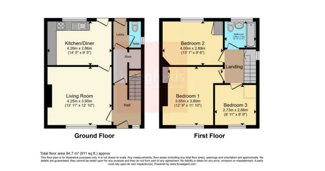 3 bed Semi-Detached