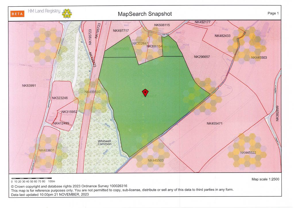 Land, Mill Road, Whitwell, Reepham, Norwich, Norfolk, NR10 4RD - Online Auctions