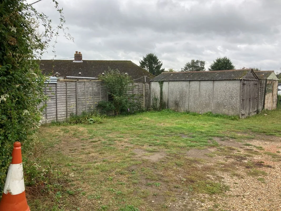 Garages and Land between nos 30 & 32, Meadow Close, Narborough, King's Lynn, Norfolk, PE32 1SZ - Online Auctions