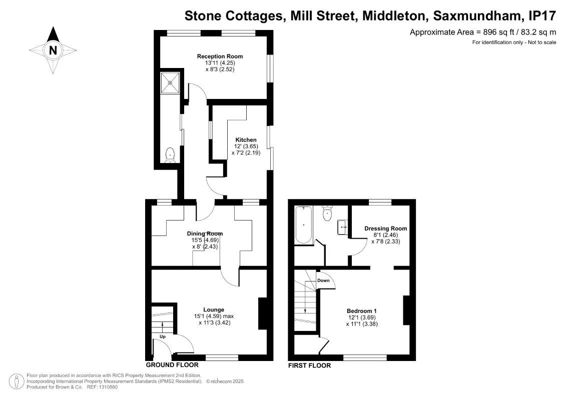 Stone Cottages, Mill Street, Middleton, Saxmundham, Suffolk, IP17 3NG - Online Auctions