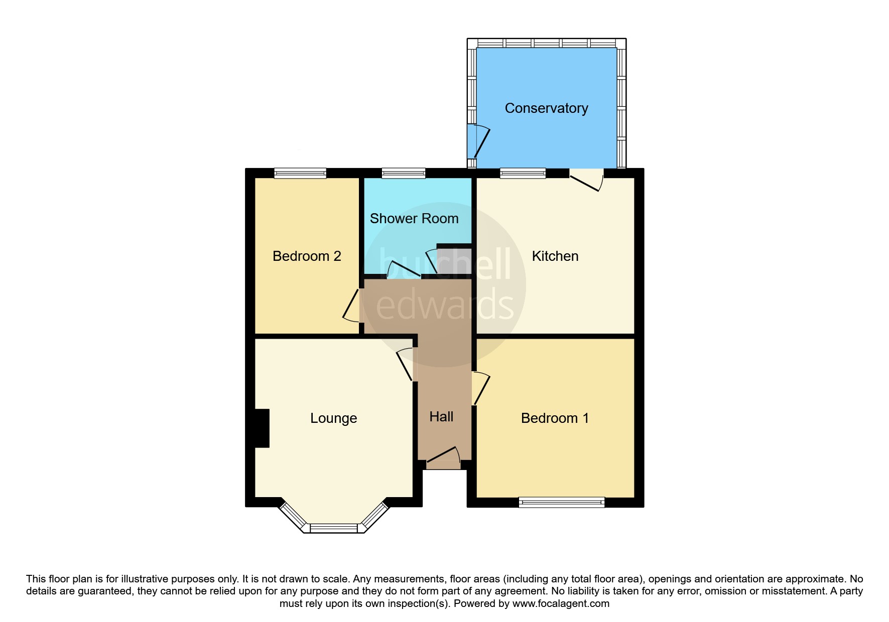 2 bed Detached Bungalow