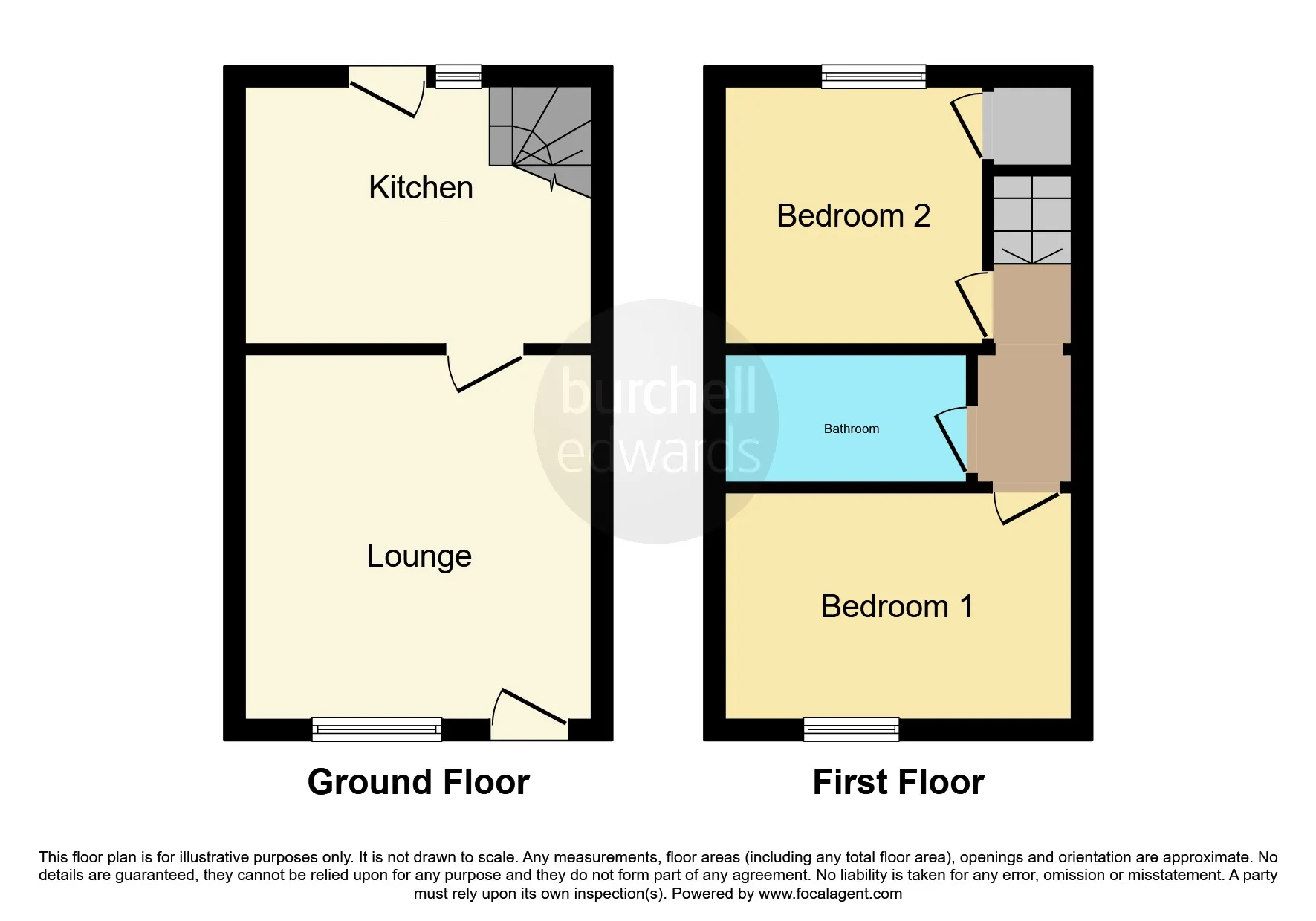 2 bed End of Terrace