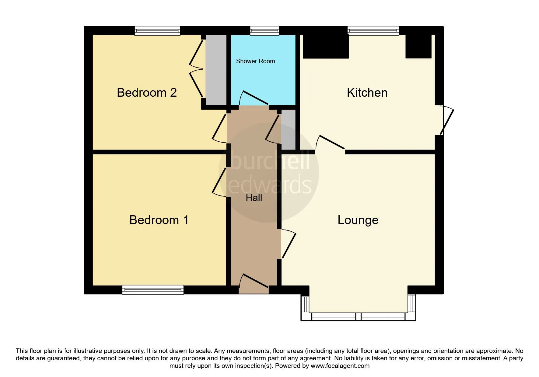 2 bed Detached Bungalow