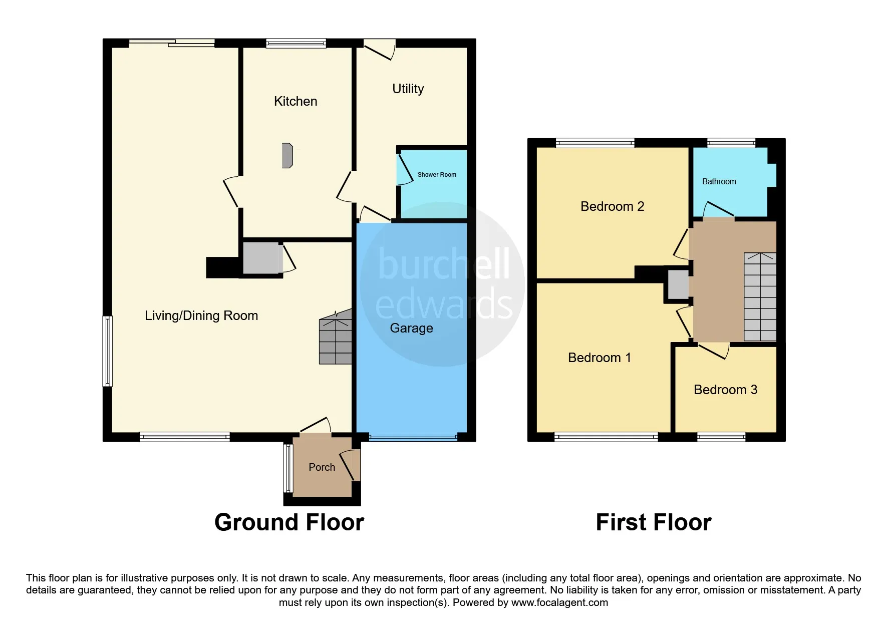 3 bed Link Detached House
