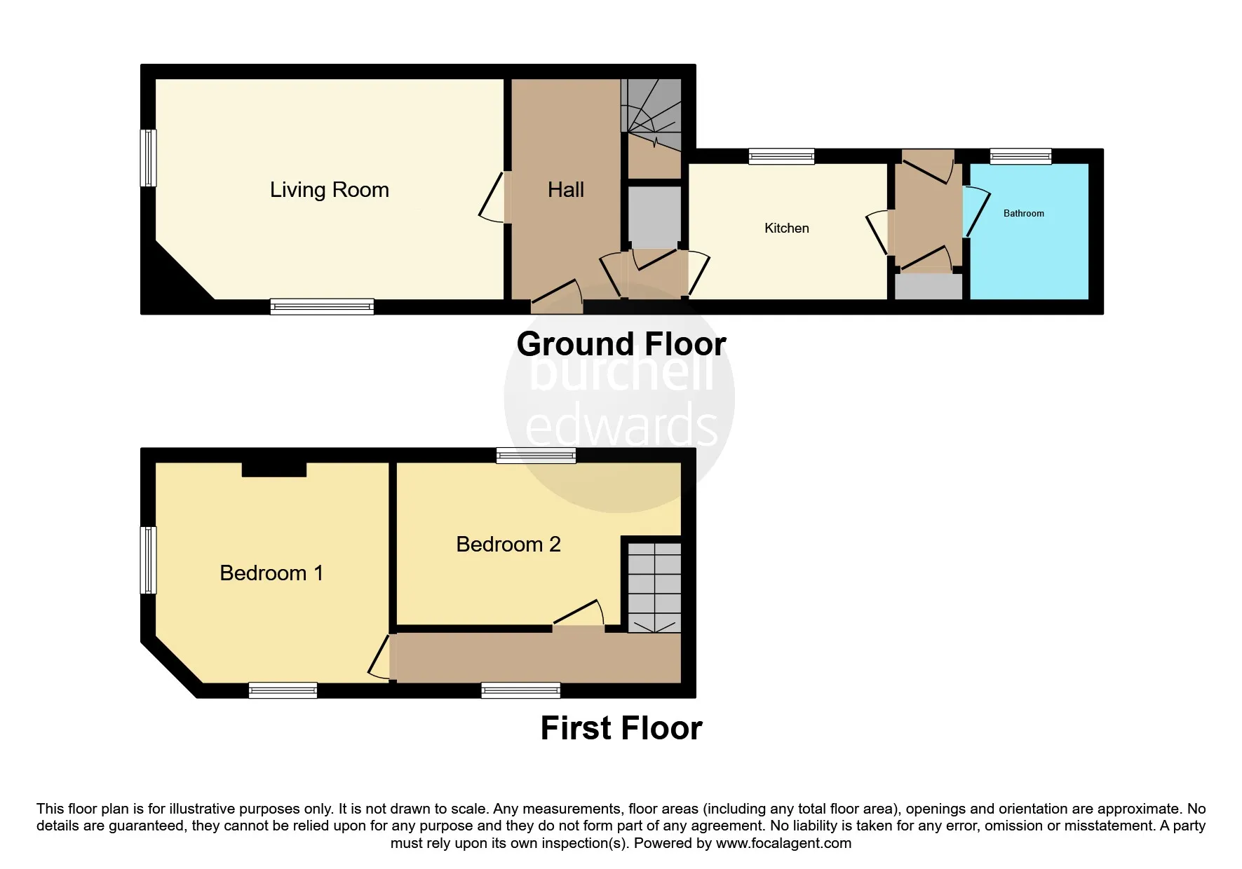 2 bed End of Terrace