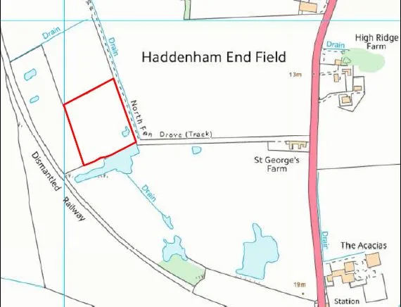 4.49 acres of Land off North Fen Drove, Haddenham, Ely, Cambridgeshire, CB6 3PS