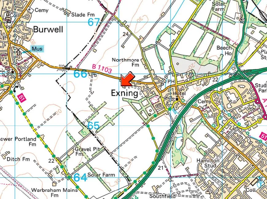 Land to s/o 161, Burwell Road, Exning, Suffolk, CB8 7EY