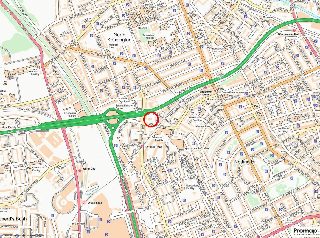 Flat 58 Whitstable House, Silchester Road, North Kensington, London, W10 6SD