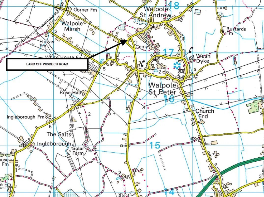3.66 acres of land off Wisbech Road, Walpole St Andrews, Wisbech, Cambridgeshire, PE14 7HJ