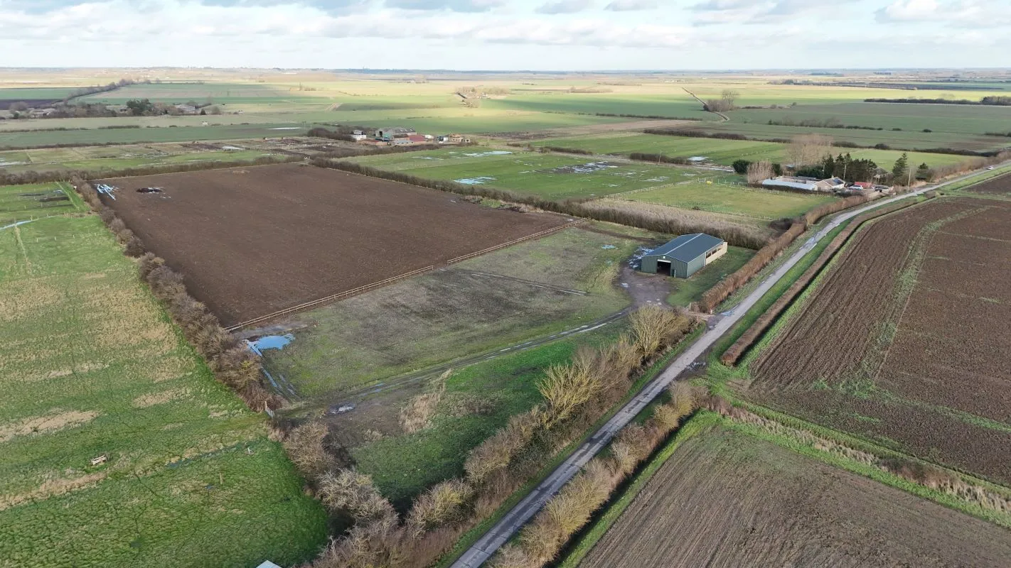 3 acres of land and buildings north of Iram Drove, Willingham, Cambridgeshire, CB24 5HZ