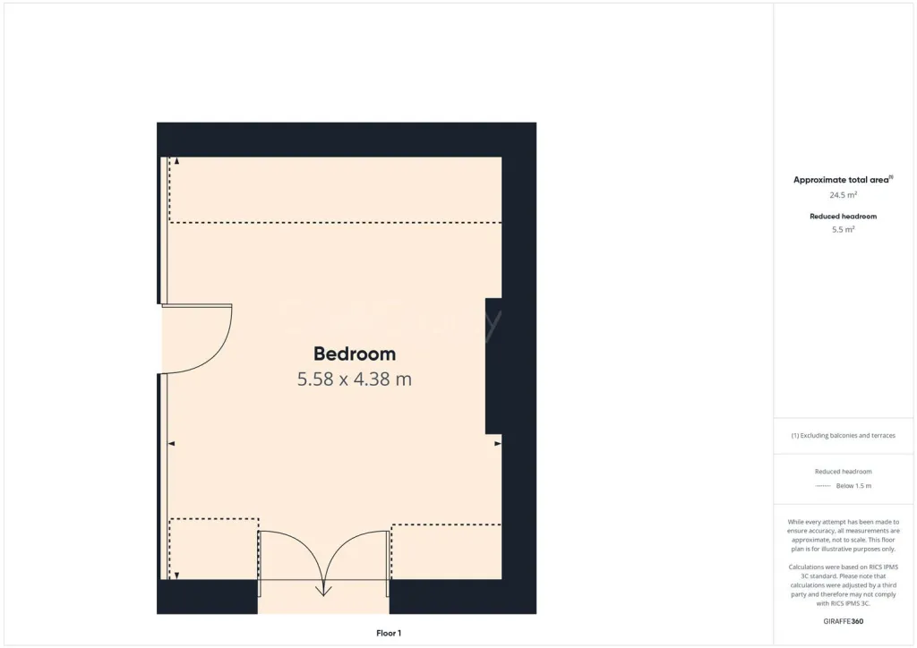 1 bed Barn Conversion