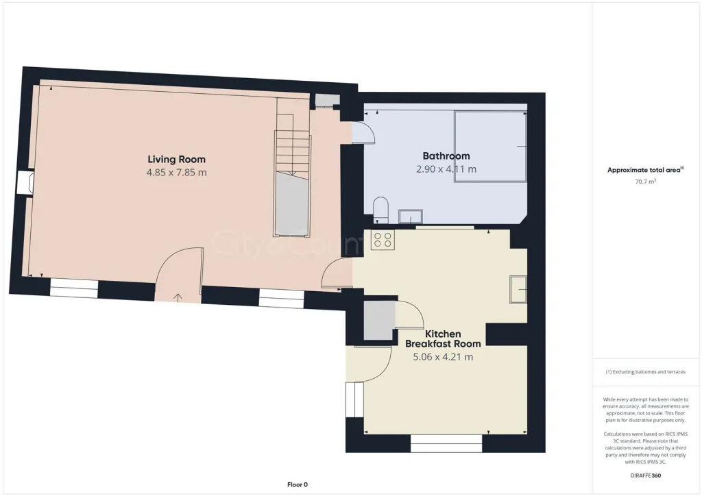 1 bed Barn Conversion