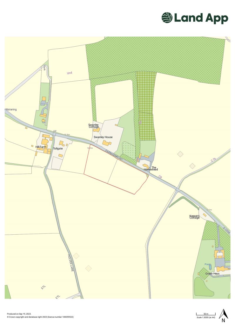 Land at Farnham Road, Snape, Saxmundham, Suffolk, IP17 1QW - Online Auctions