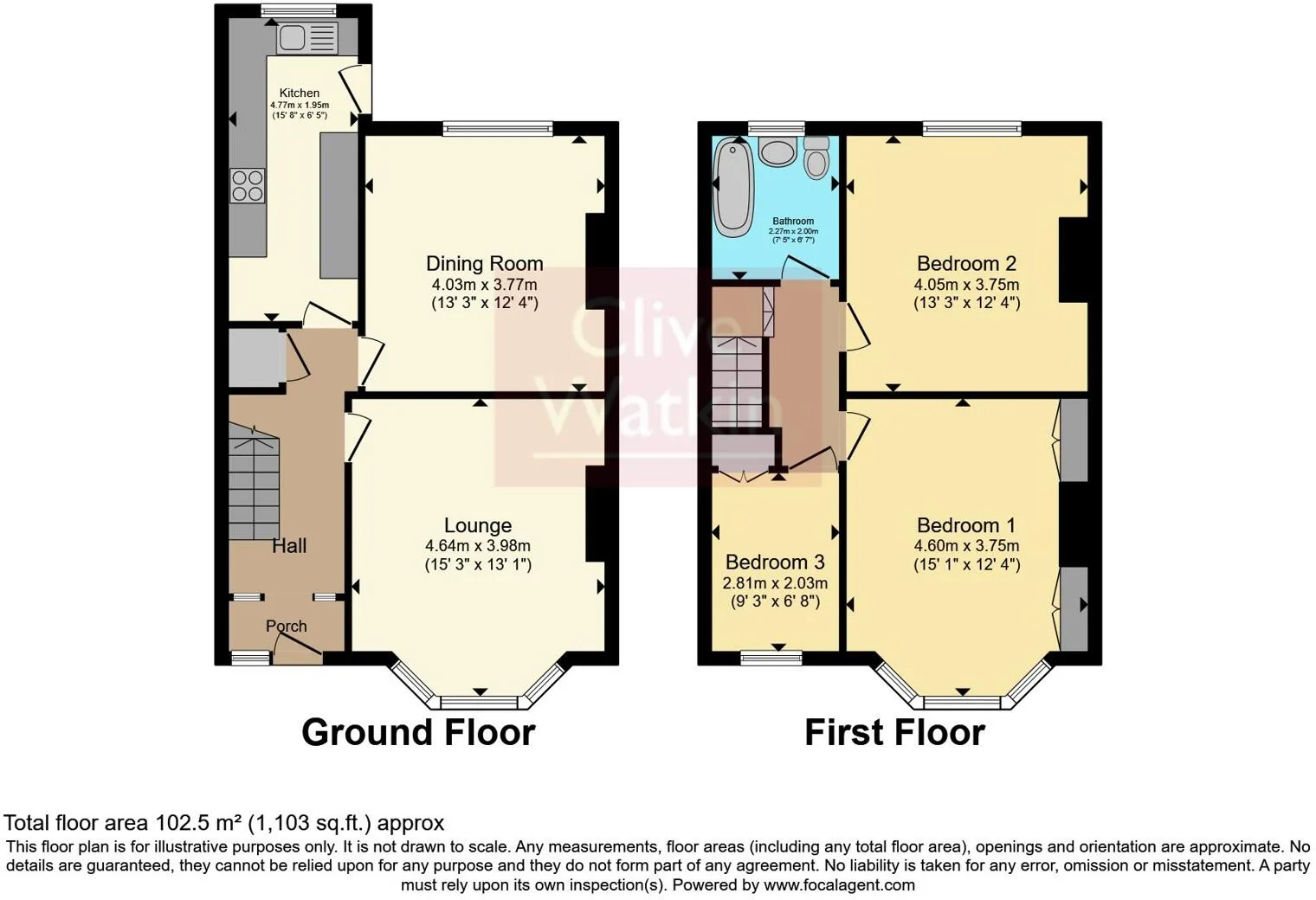 3 bed Terraced