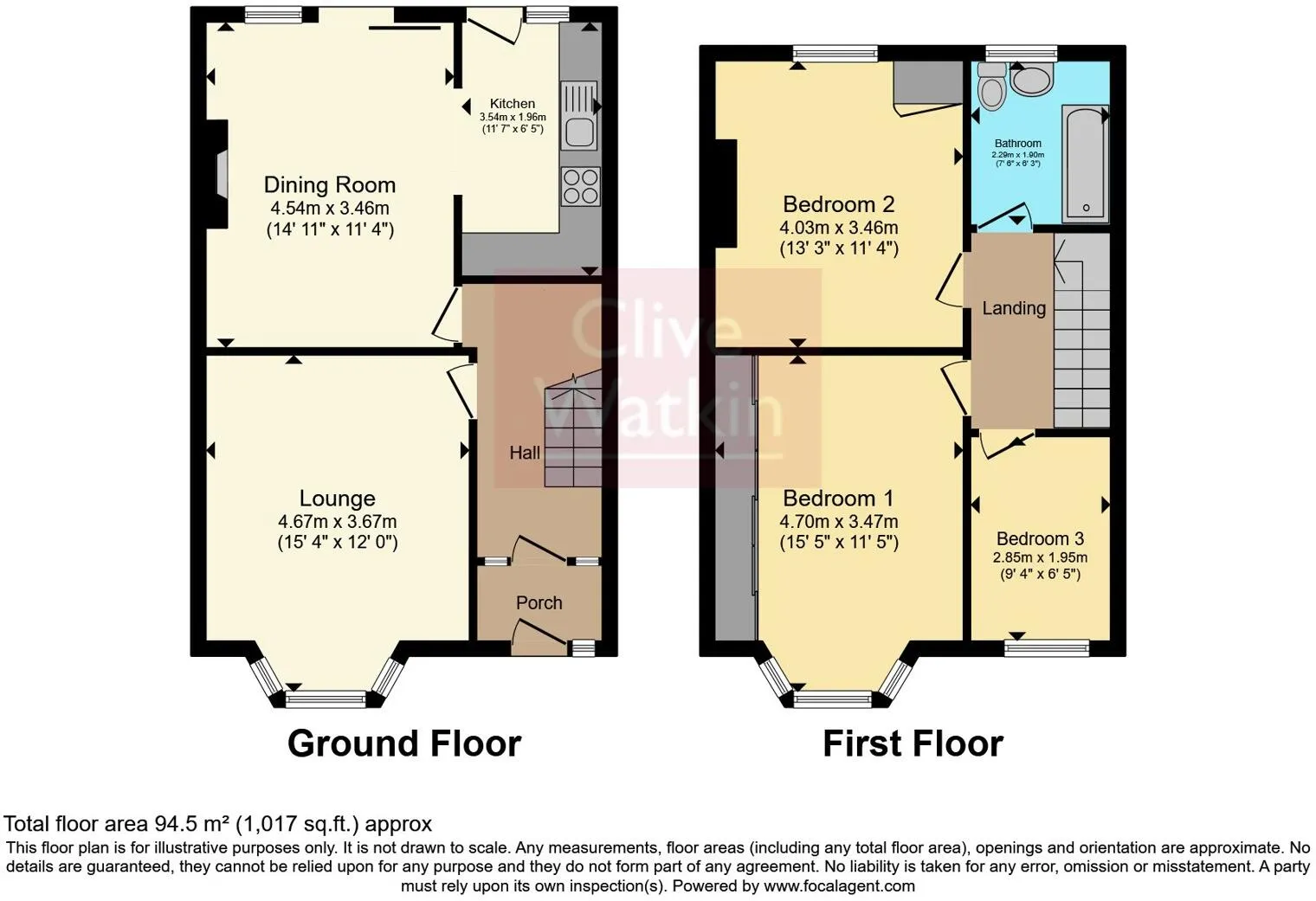 3 bed House