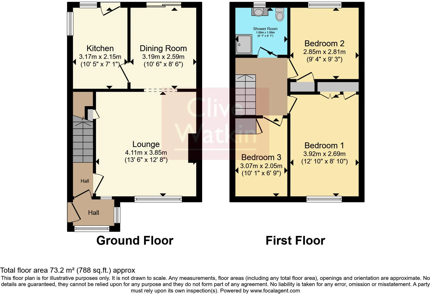 3 bed House