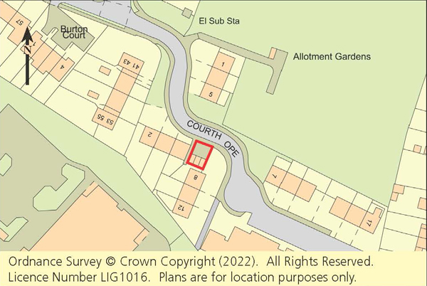 Three Lock-Up Garages And Land