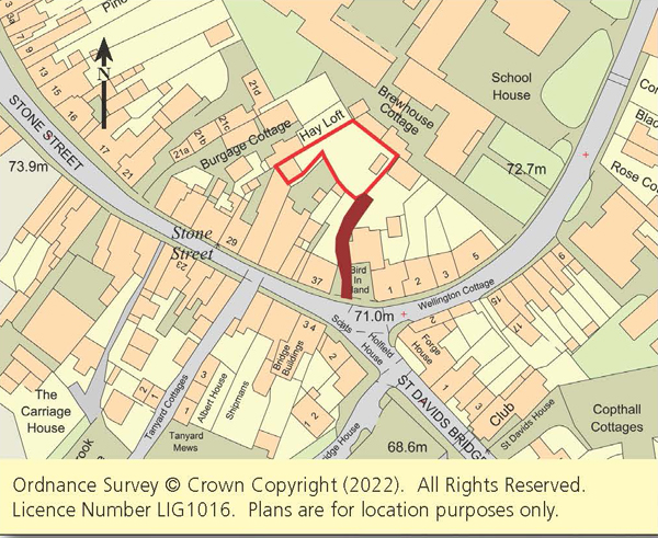 Land With Planning For Two New Dwellings In Wealden Town