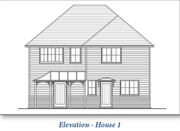 Land With Planning For Two New Dwellings In Wealden Town
