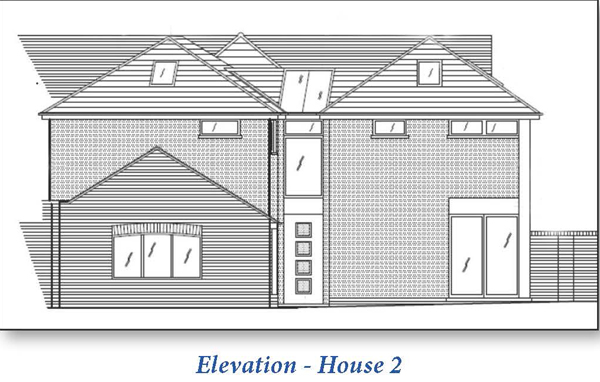 Land With Planning For Two New Dwellings In Wealden Town