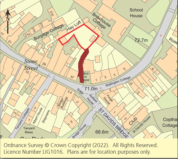 Land With Planning For Two New Dwellings In Wealden Town