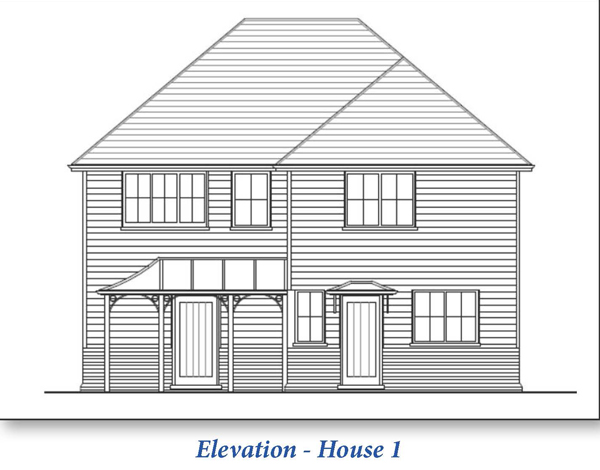 Land With Planning For Two New Dwellings In Wealden Town