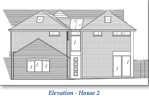 Land With Planning For Two New Dwellings In Wealden Town