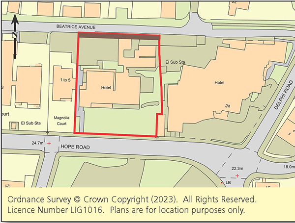 Hotel With Planning For Partial Demolition; Eight Two-Bedroom Apartments And Retention Of A Smaller Boutique Hotel
