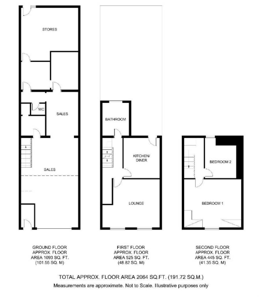 Freehold Commercial Investment And Vacant Two-Bedroom Maisonette