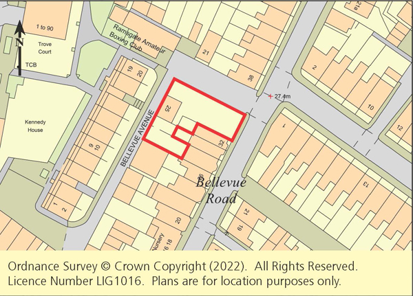 Site With Planning For Five Houses In Town Centre