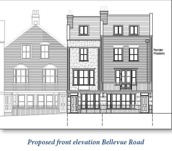 Site With Planning For Five Houses In Town Centre