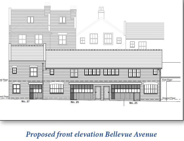 Site With Planning For Five Houses In Town Centre