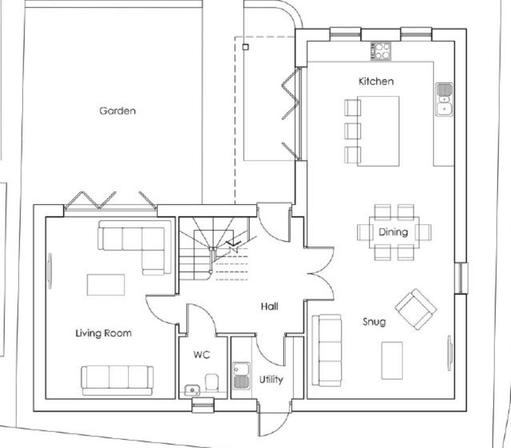 Land With Planning Consent For Detached Dwelling