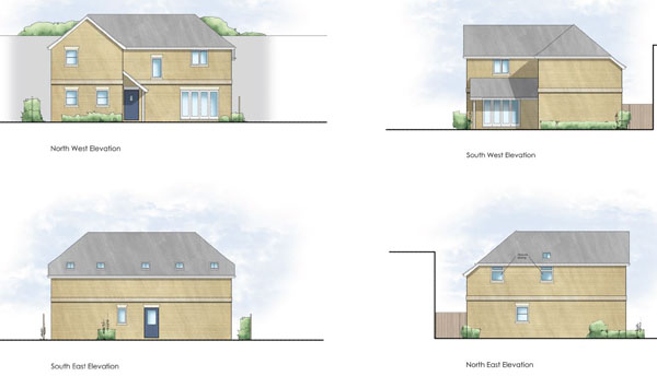 Land With Planning Consent For Detached Dwelling
