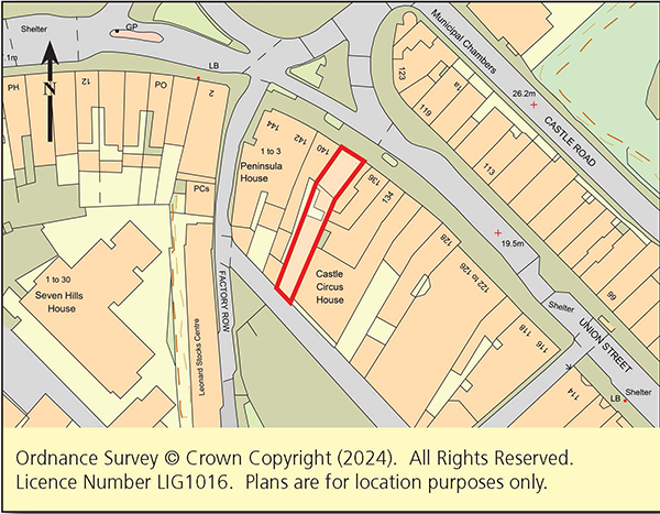 Commercial Building With Planning Permission Granted For Two Flats To The Upper Floor And Further Potential