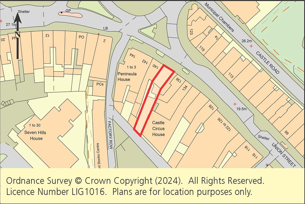 Commercial Building With Planning For Two Flats To The Upper Floors And Further Potential