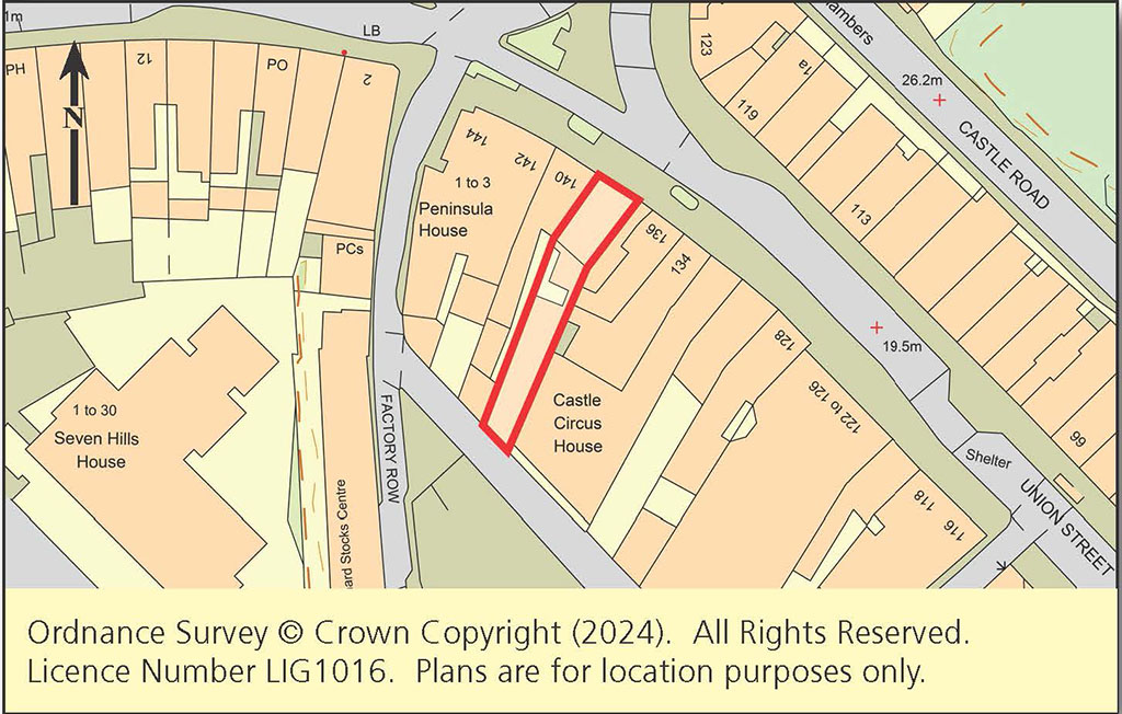 Commercial Building With Planning For Two Flats To The Upper Floors And Further Potential
