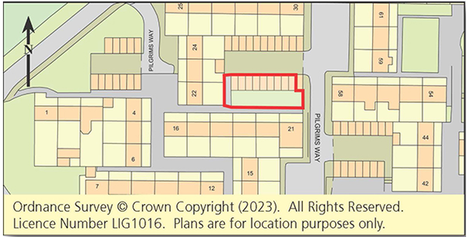 Lot 90 - Nine Vacant Freehold Garages With Land With Development Opportunity