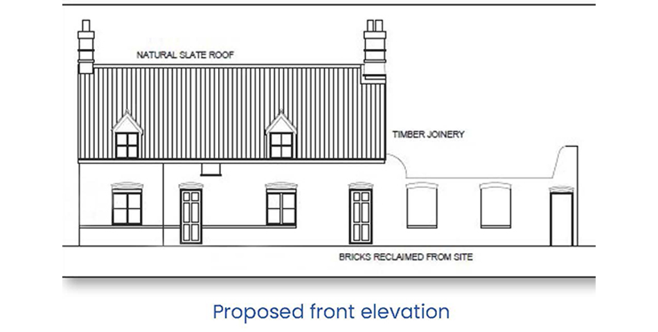 Lot 58 - Cottage Renovation Project With Planning In Village Location
