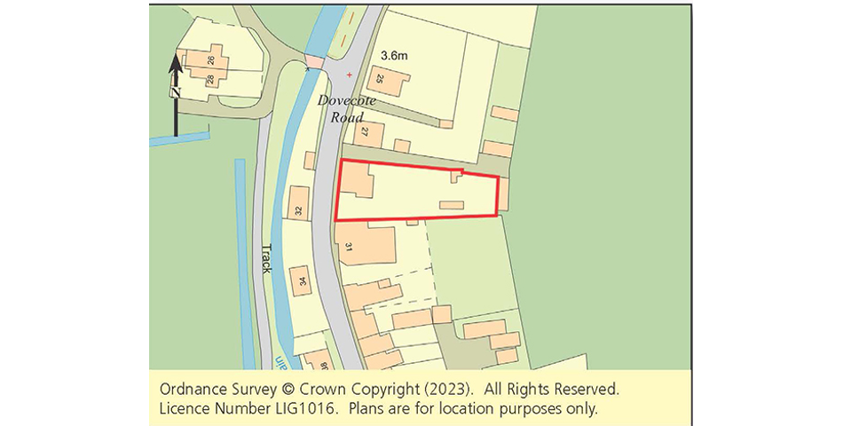 Lot 58 - Cottage Renovation Project With Planning In Village Location