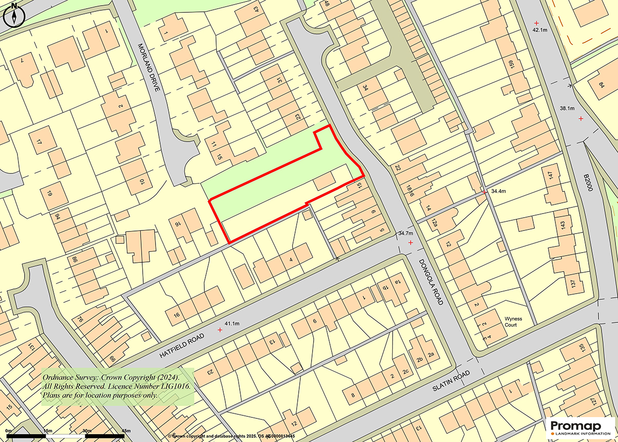 Land Extending To Quarter Of An Acre In Residential Area With Potential