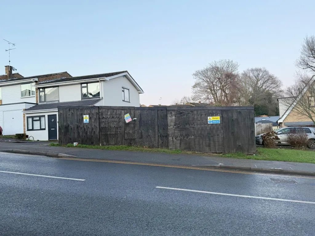Development Site With Planning