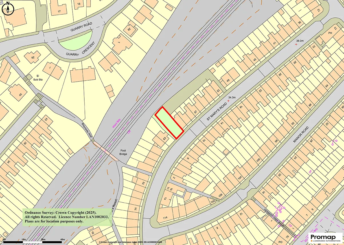 Land With Planning For Four Flats