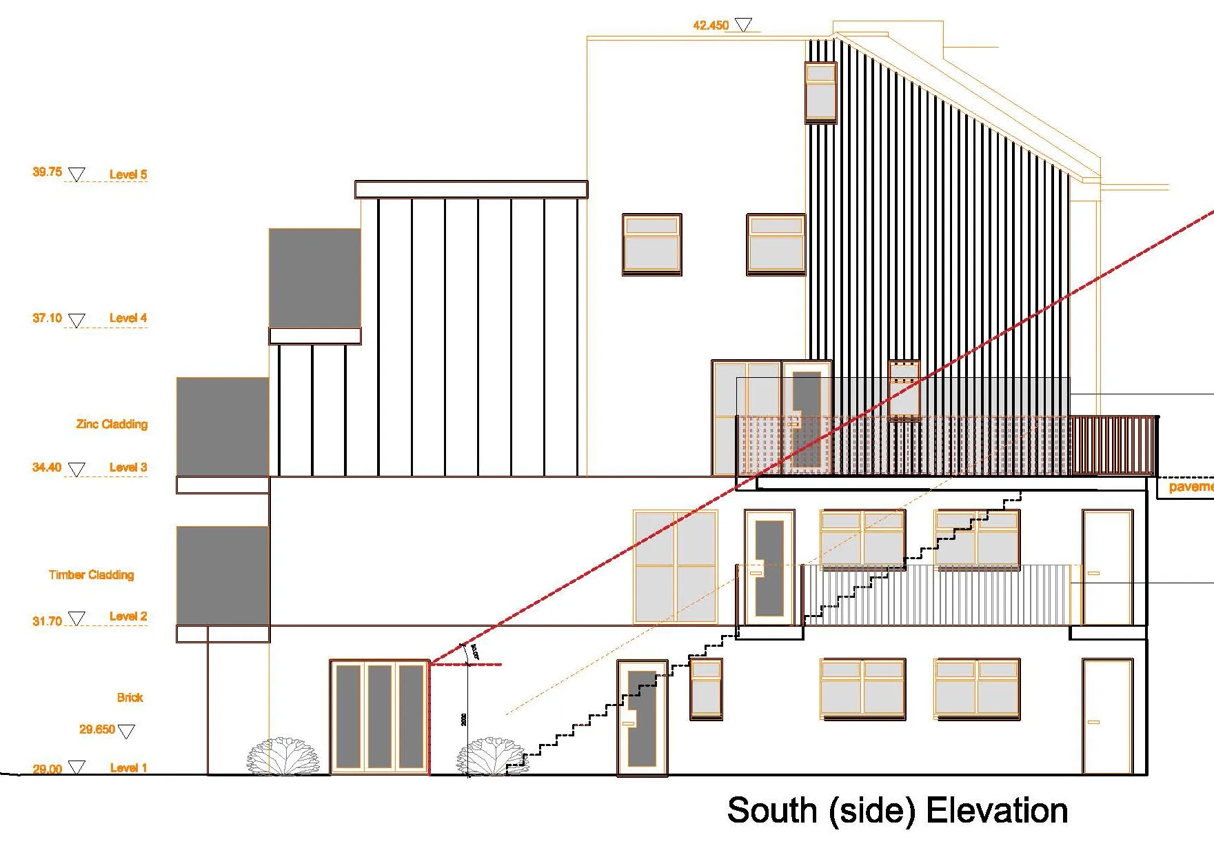 Land With Planning For Four Flats