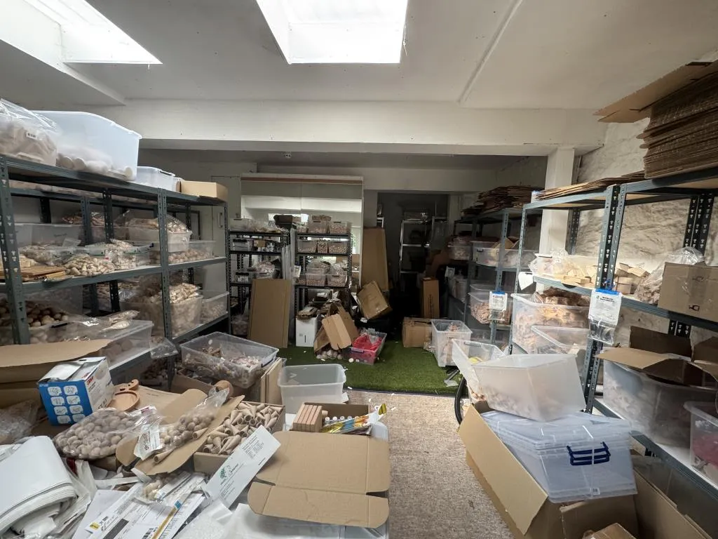 Vacant Commercial Unit Arranged Over Three Floors And Separate Workshop Unit