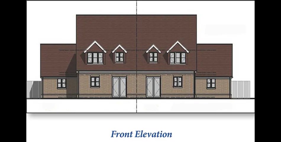 Lot 130 - Land With Planning For A Pair Of Semi-detached Houses