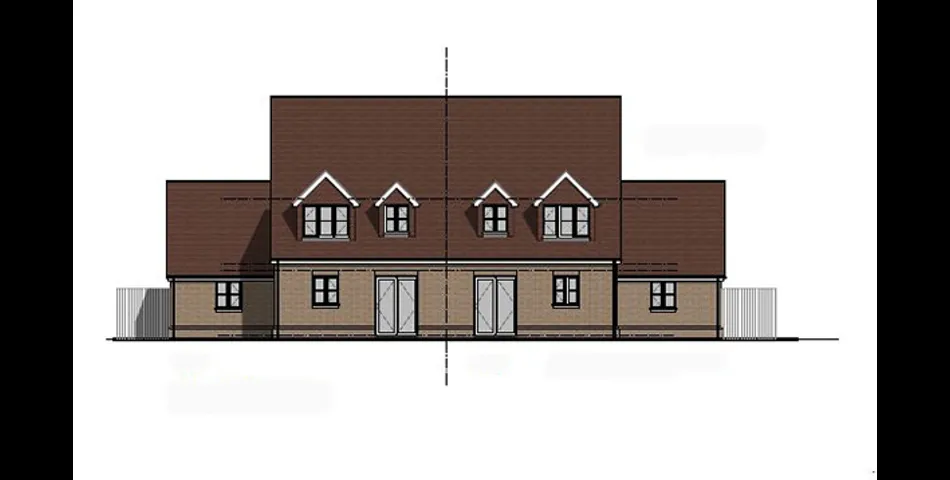 Lot 130 - Land With Planning For A Pair Of Semi-detached Houses