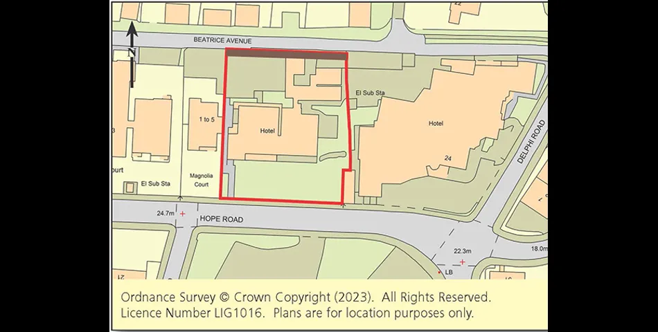 Lot 99 - Hotel With Planning For Partial Demolition; Eight Two-bedroom Apartments And Retention Of A Smaller Boutique Hotel