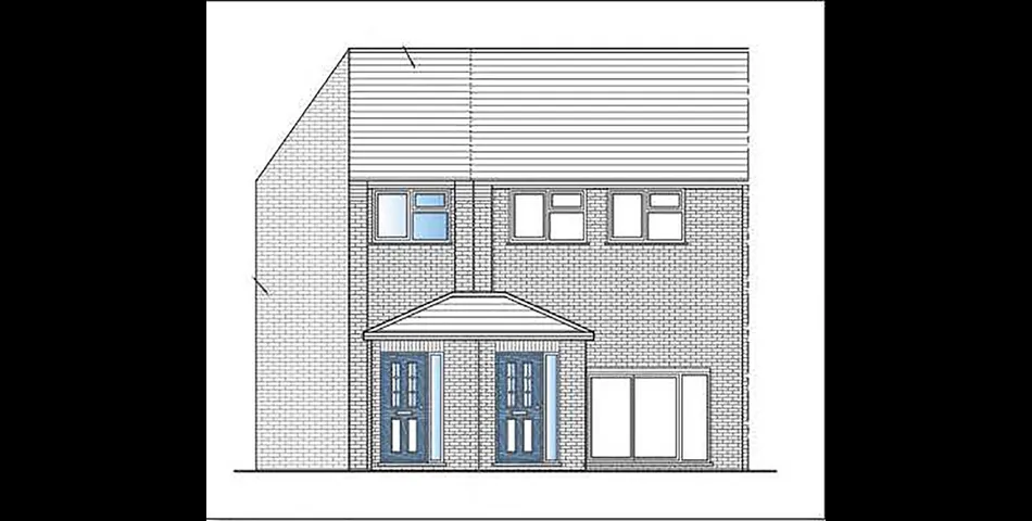 Lot 104 - Land With Planning Consent For End-terrace House